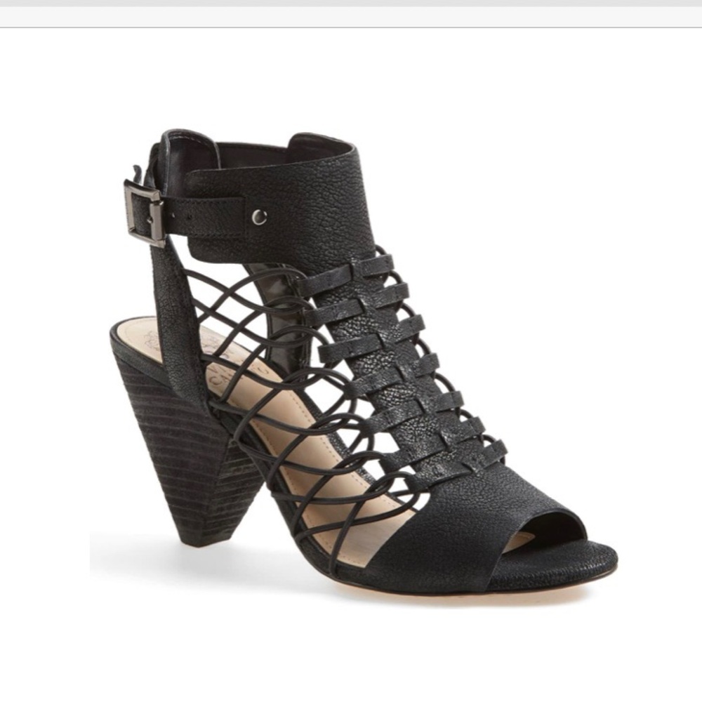 Vince Camuto-Black Huarache Heel
